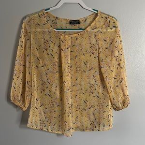 Papermoon Small Yellow Blouse